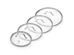 Glasdeckelset 18/20/24/28 cm – 4 Teile