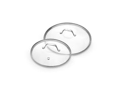 Glasdeckelset 26/28 cm – 2 Teile