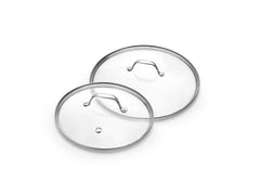 Glasdeckelset 26/30 cm – 2 Teile