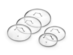 Glasdeckelset 20/24/26/28/30 cm – 5 Teile