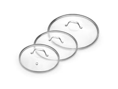 Glasdeckelset 24/28/32 cm – 3 Teile