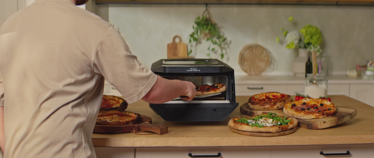 Video laden: 
3-IN-1 Pizzaofen