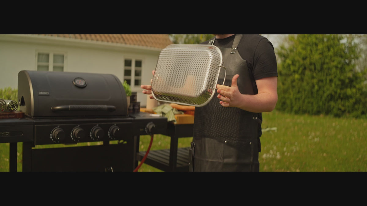 Video laden: 
Komplettes Grillset