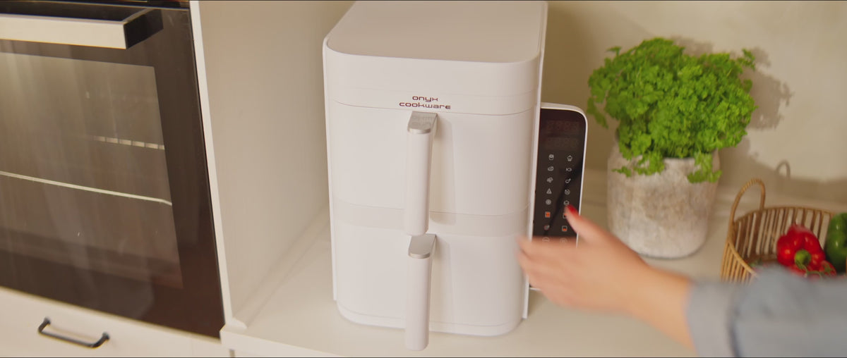Video laden: 
Heißluftfritteuse - dual stack 12L - weiß
