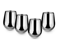 Edelstahlbecher-Set 4-Stk.